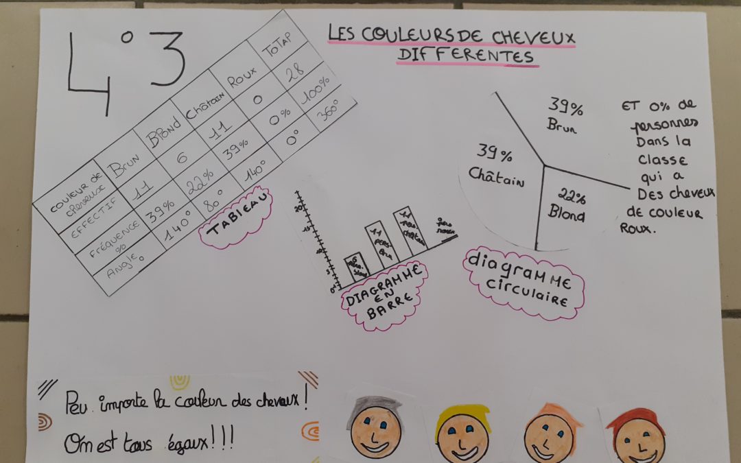 3 classes de 4ème se présentent en stats !